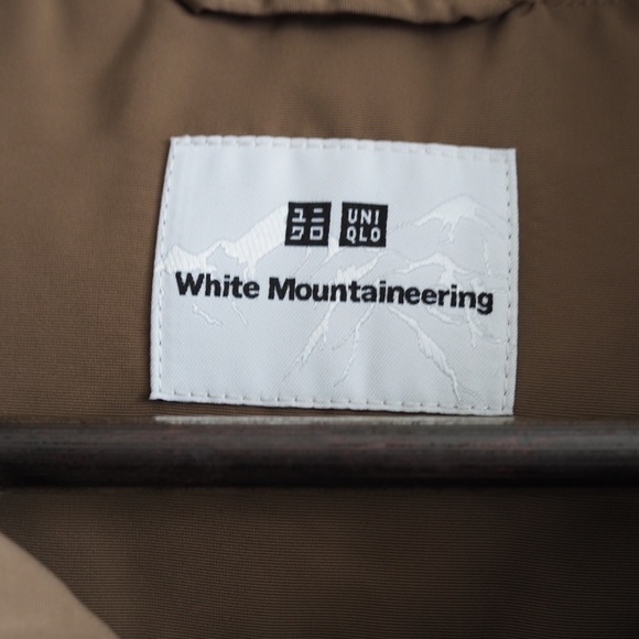 White mountaineering oversized down parka hybrid jacket NEW - Picture 2 of 14